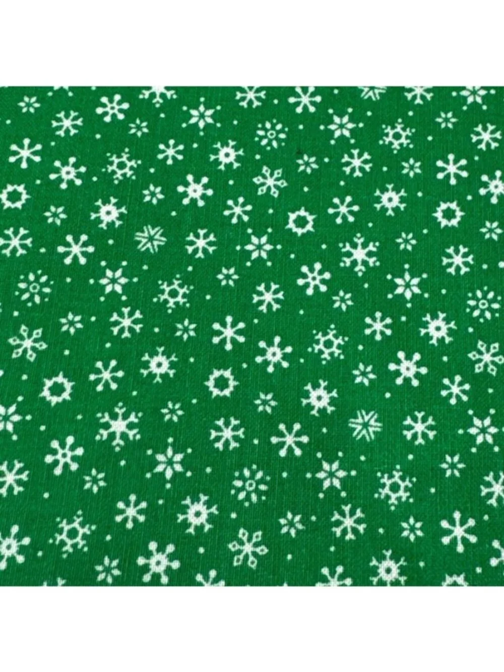 Green Cotton Fabric 17 x 44